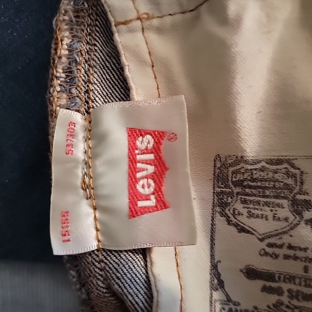 Levi's Mens 501 Jeans W38 L30 - Picture 9 of 10